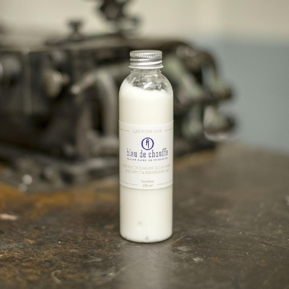 Bleu De Chauffe Lait Pour Cuir - Produit D'entretien Pour Sac Cuir I Made In France