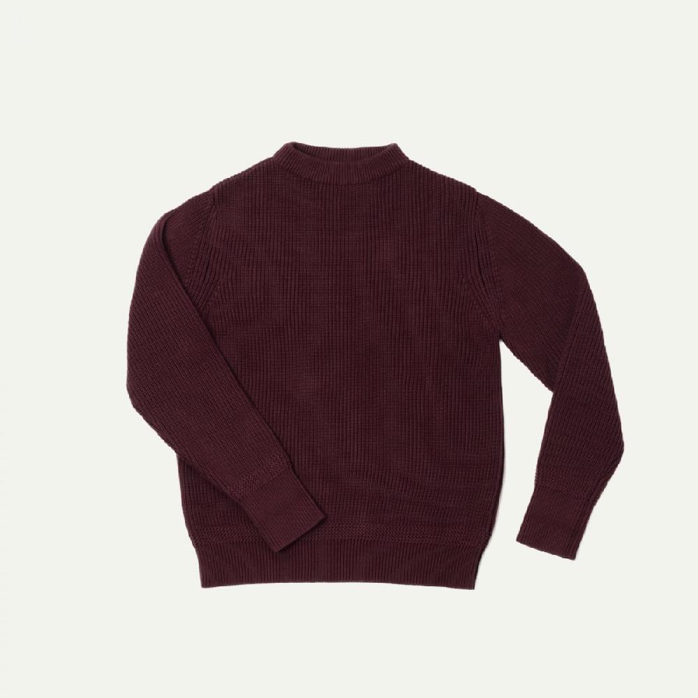 Bleu De Chauffe LE PULL CANCALE - Le Pull Marin Made In France - Bordeaux