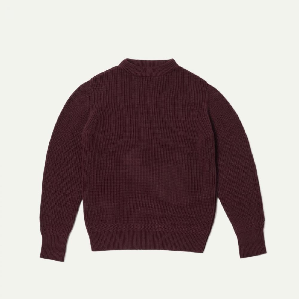bleu de chauffe LE PULL CANCALE - Le Pull Marin Made in France - Bordeaux