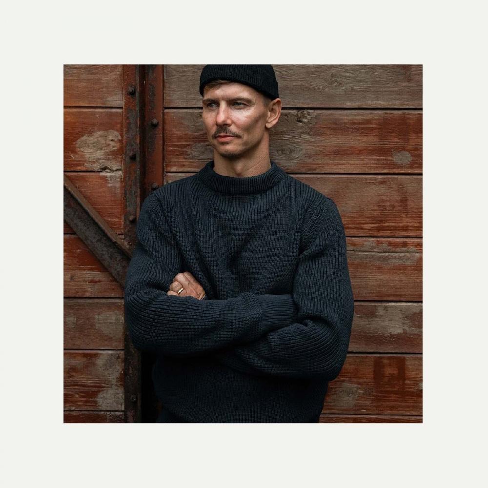 Bleu De Chauffe LE PULL CANCALE Le Pull Marin Made In France By Bleu De Chauffe - Bleu Marine