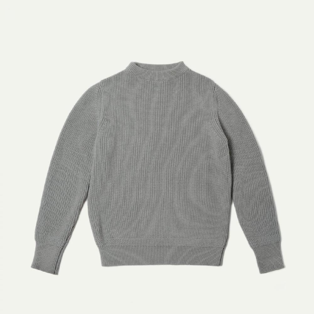 bleu de chauffe LE PULL CANCALE - Le Pull Marin pour Homme by Bleu de Chauffe - Gris