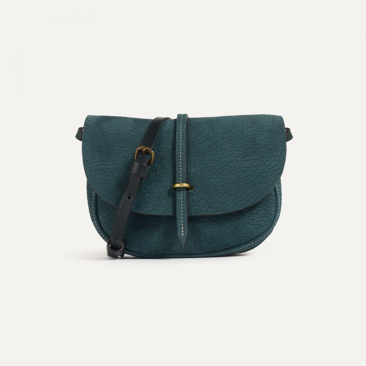 bleu de chauffe Mini sac postier Java - Soft Petrolio