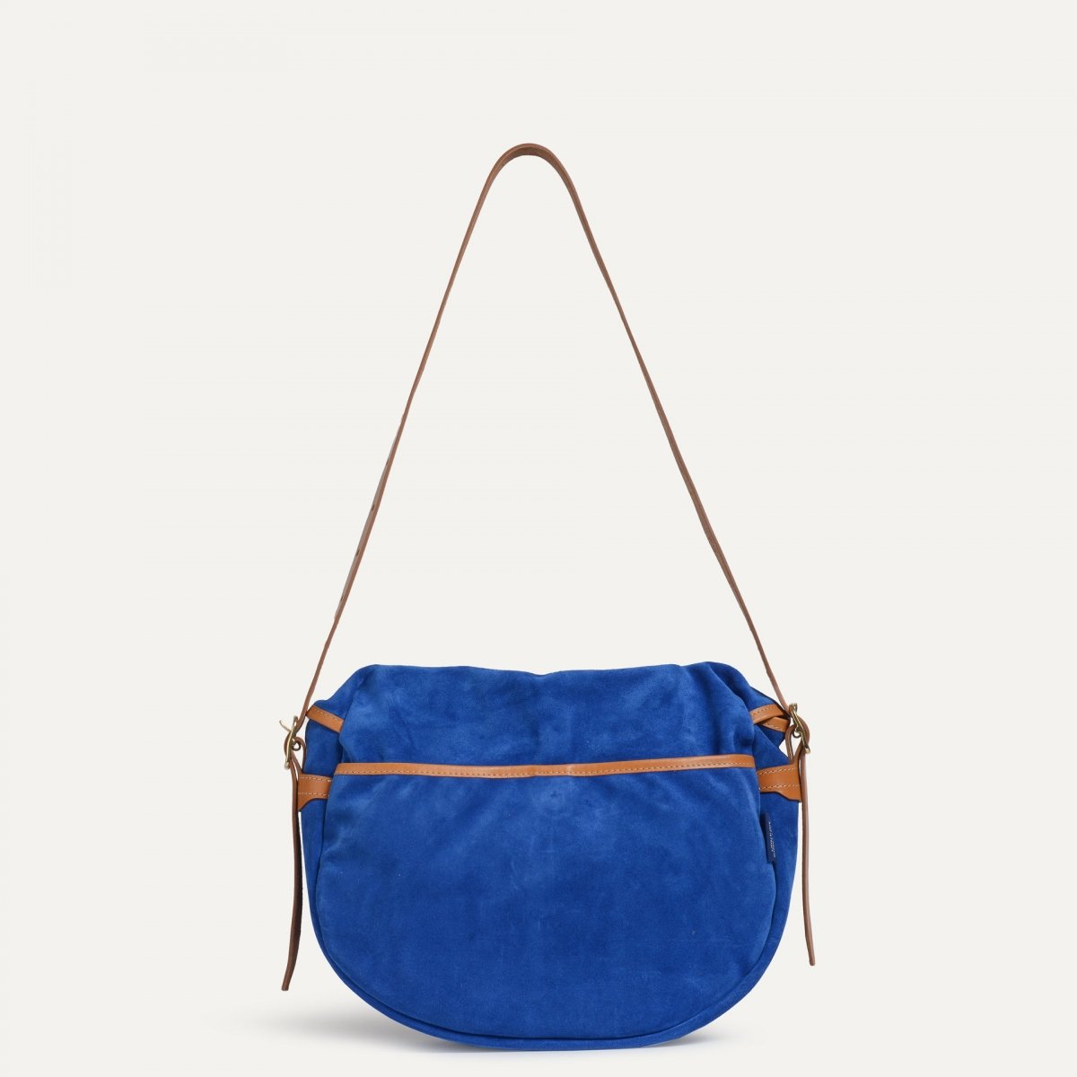 Bleu De Chauffe Musette Du Pêcheur Demi-lune Margot - Bleu Suede
