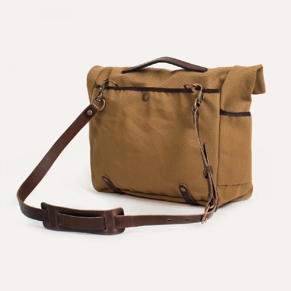 Bleu De Chauffe Musette Gaston - Camel - Sac Besace Homme - Sac Bandoulière Homme