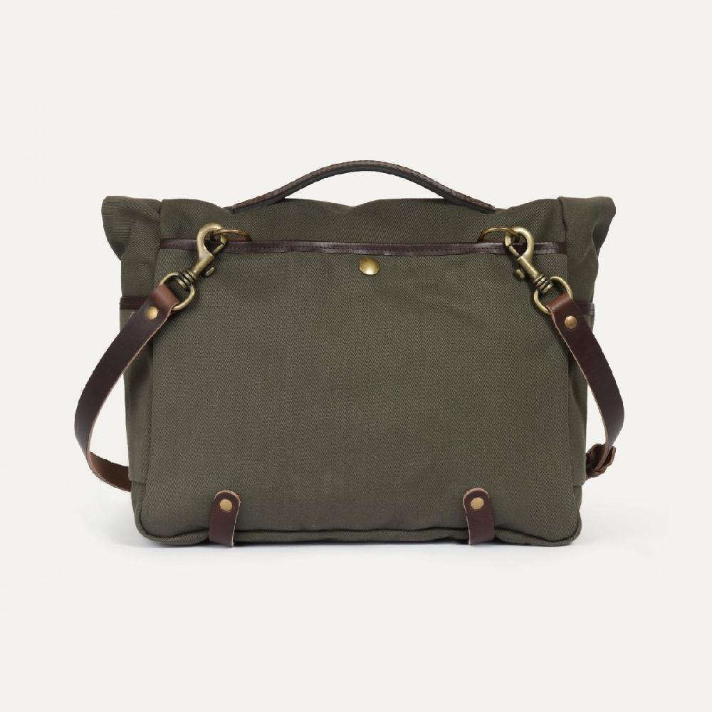 Bleu De Chauffe Musette Gaston - Kaki BM - Sac Besace Homme - Sac Bandoulière Homme