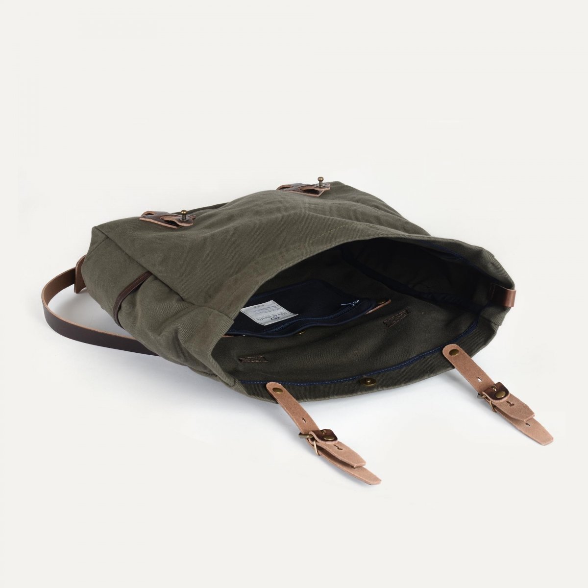 Bleu De Chauffe Musette Gaston - Kaki BM - Sac Besace Homme - Sac Bandoulière Homme