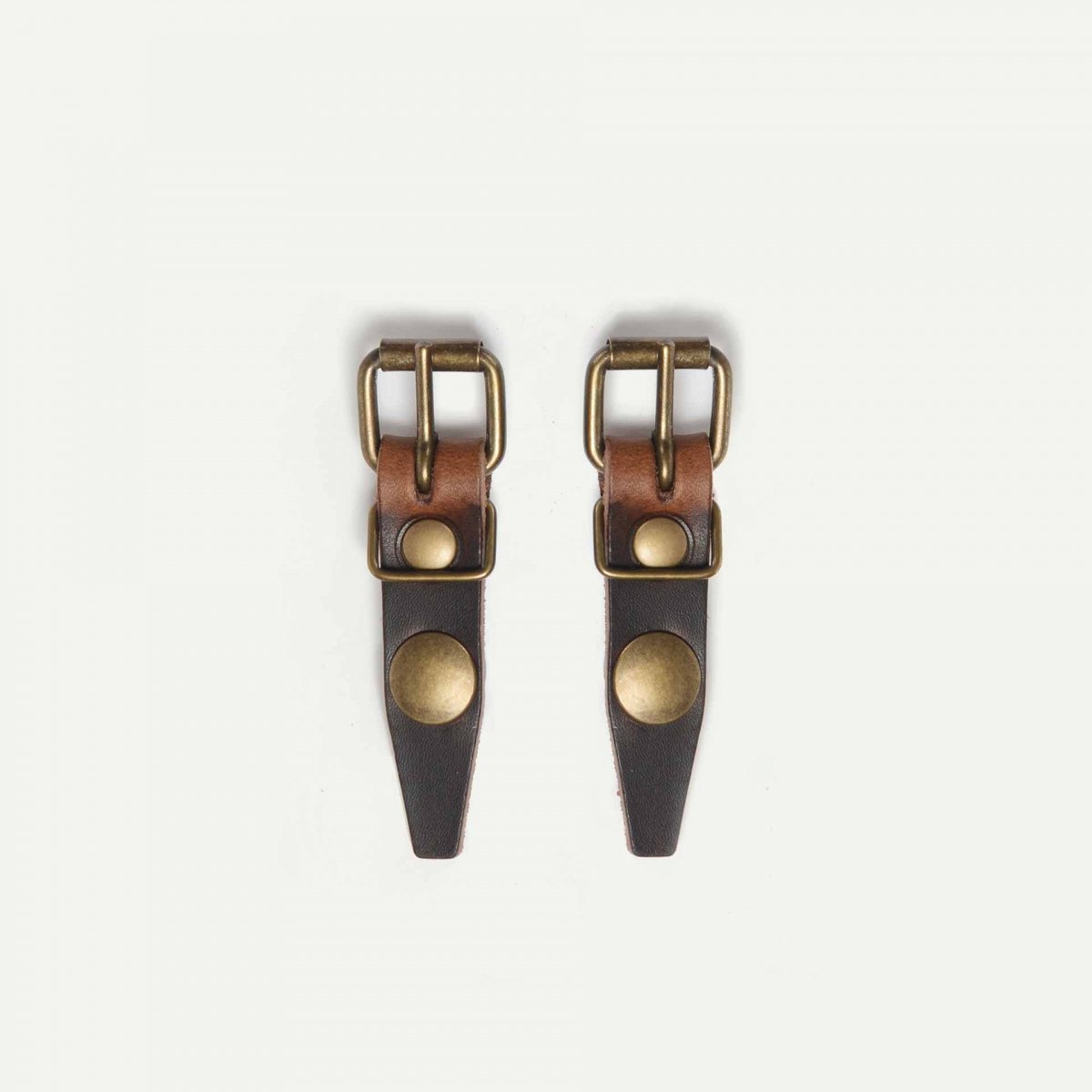 bleu de chauffe Patte à boucle Musette du Pêcheur - Pain Brûlé