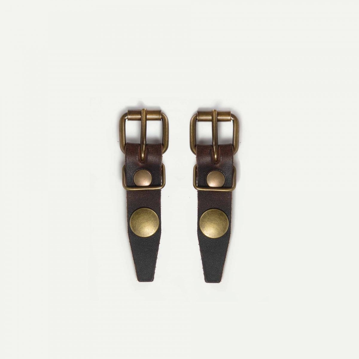 bleu de chauffe Patte à boucle Musette du Pêcheur - Palissandre