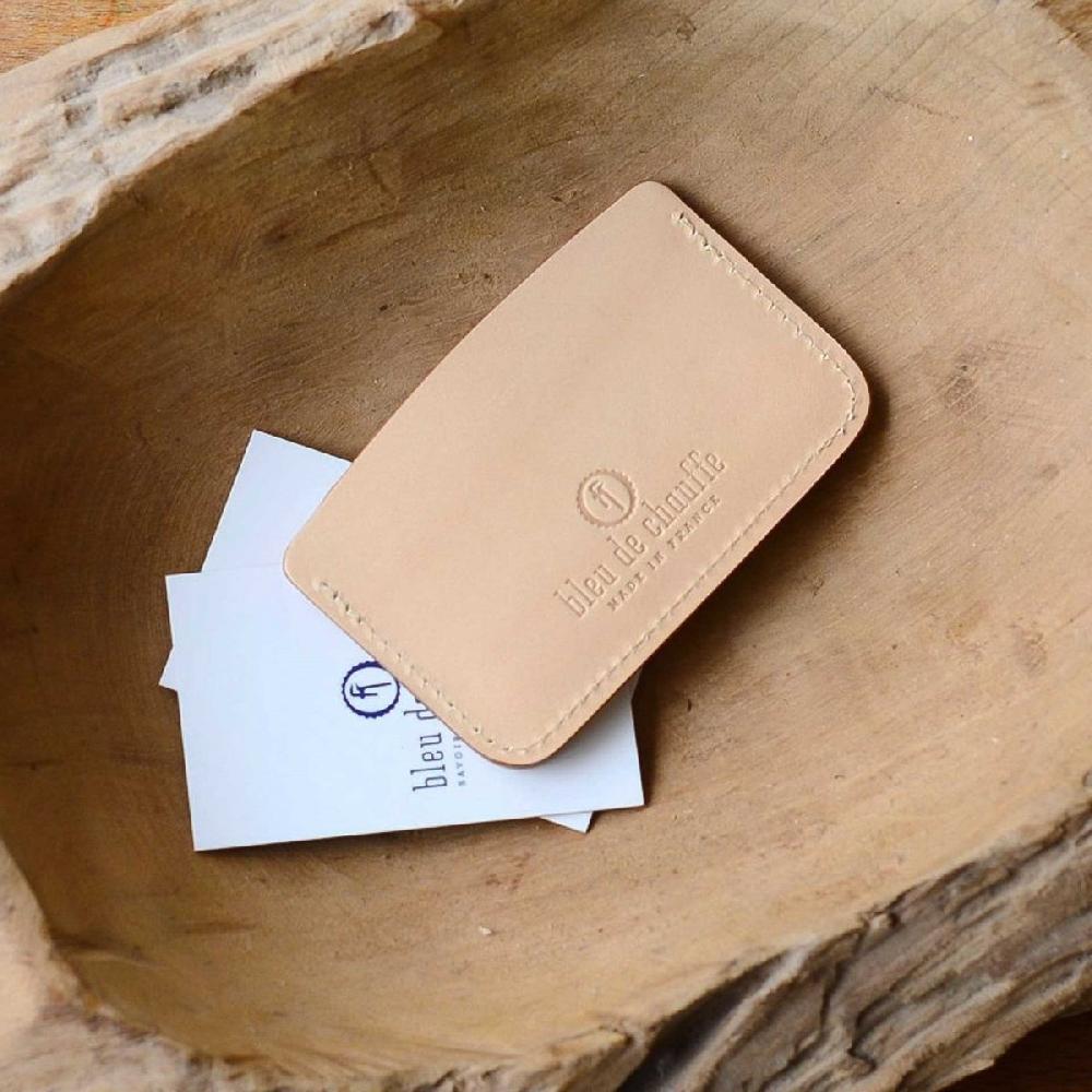 Bleu De Chauffe Porte Cartes Visamex - Marron Brun I Accessoire Cuir