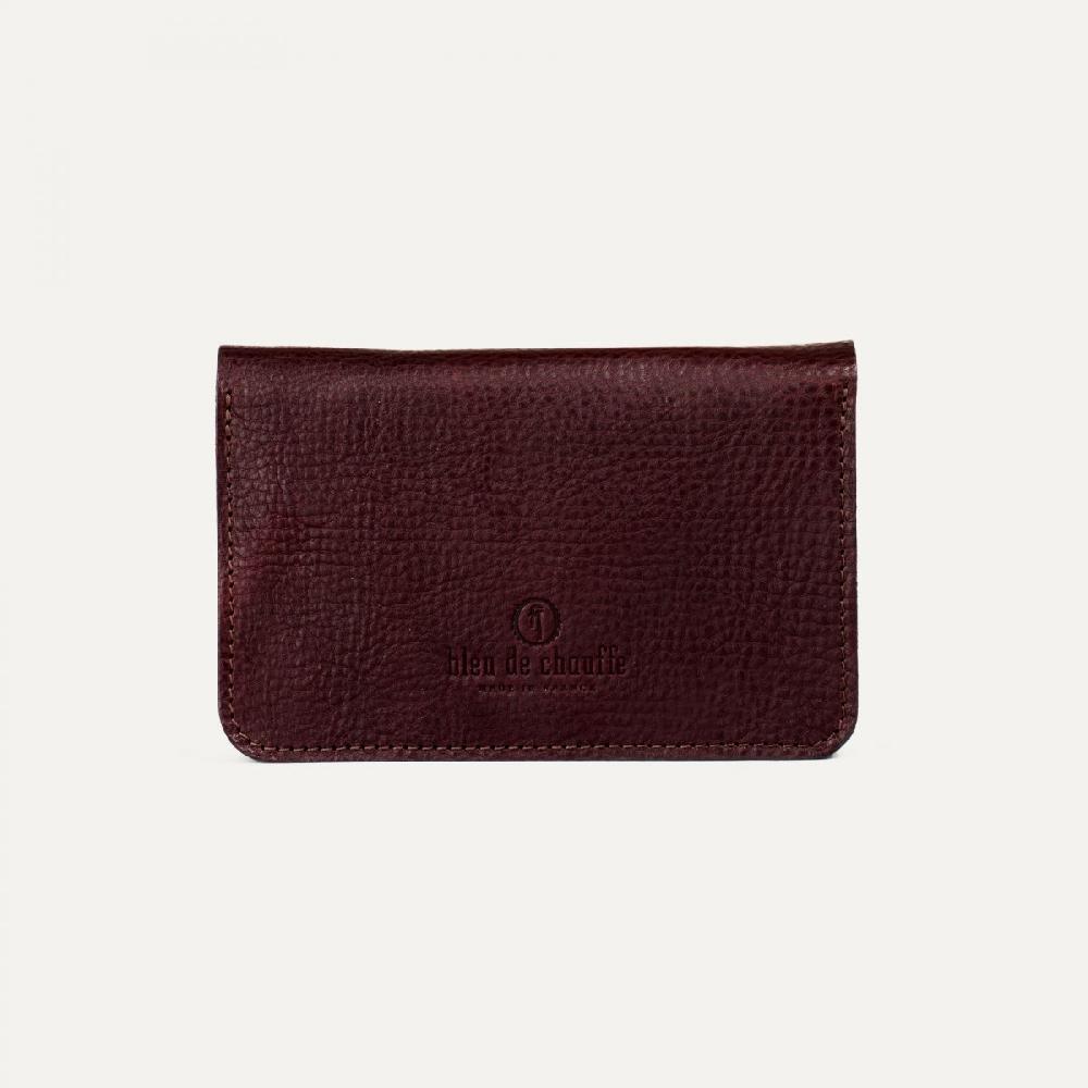 Bleu De Chauffe Portefeuille Cuir Grisbi - Fabriqué En France I Made In France