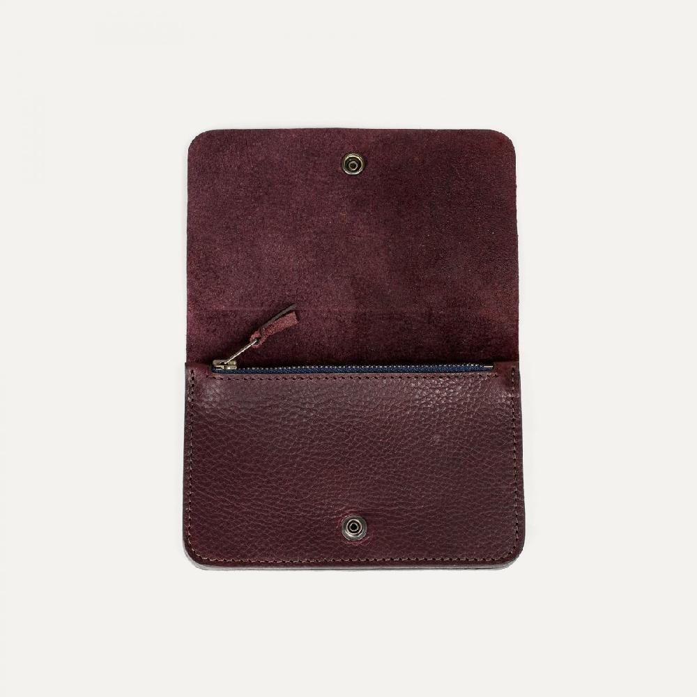 Bleu De Chauffe Portefeuille Cuir Grisbi - Fabriqué En France I Made In France