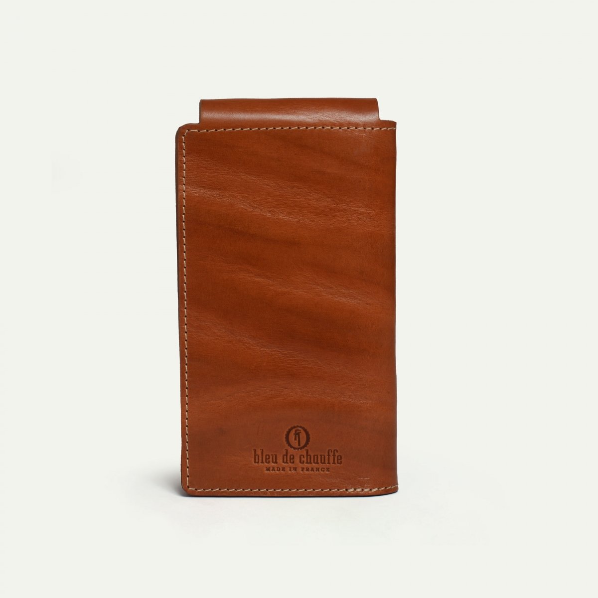 Bleu De Chauffe Portefeuille En Cuir Homme Corto - Marron - Accessoire Cuir Homme