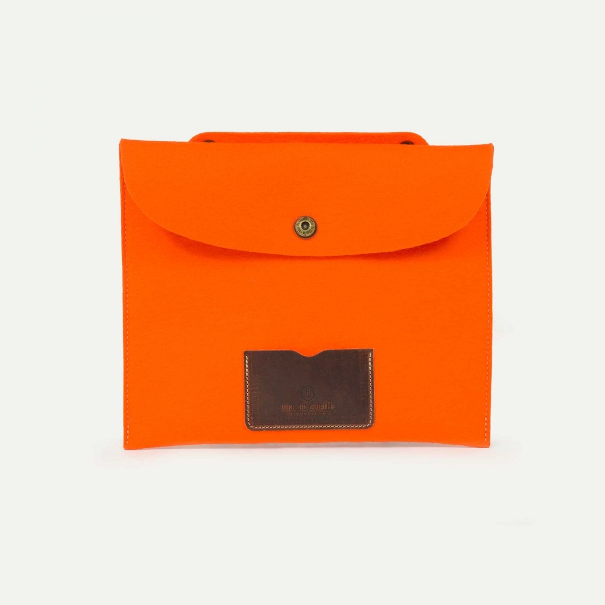 bleu de chauffe Protection I pad Miky - Feutre Orange