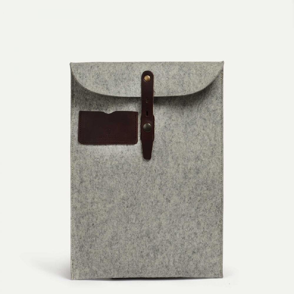 bleu de chauffe Protection ordinateur Milan 15 - Feutre Naturel