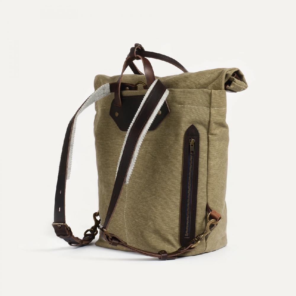 Bleu De Chauffe Sac à Dos Woody 25L - Kaki US Stonewashed