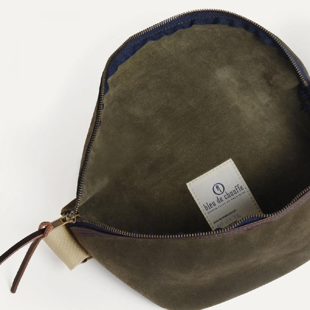 Bleu De Chauffe Sac Banane Beat 4 5L / Cuir Velours - Musk