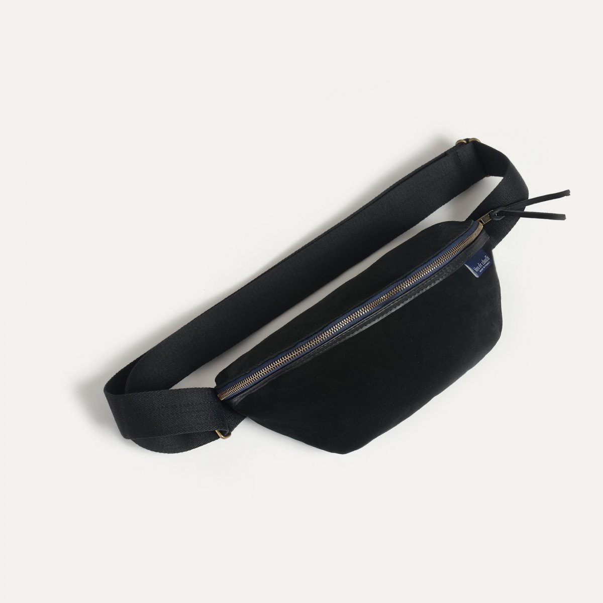 Bleu De Chauffe Sac Banane Beat 4 5L / Cuir Velours - Noir