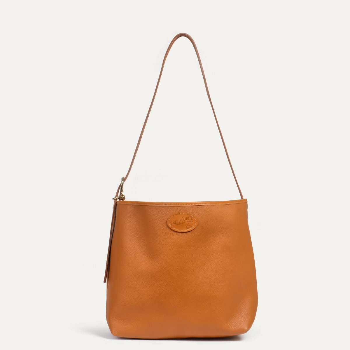 Bleu De Chauffe Sac Besace Cuir Femme Bella - Miel - Sac à Main Cuir Femme Bleu De Chauffe