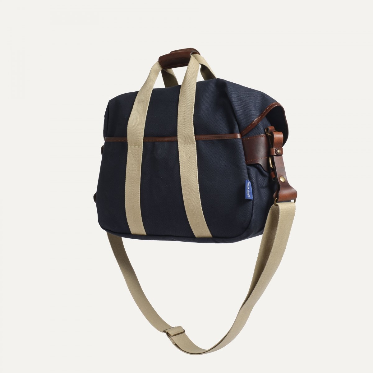 Bleu De Chauffe Sac Business Musette - Bleu Marine - Sac Pour Ordinateur Portable Homme - Sac Besace Homme Fabriqué En France