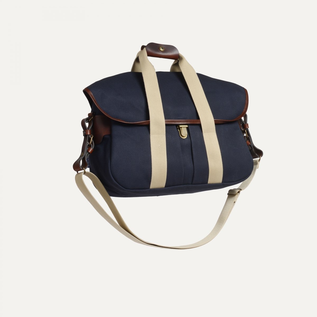 bleu de chauffe Sac business Musette - Bleu Marine - Sac pour ordinateur portable Homme - Sac besace Homme Fabriqué en France