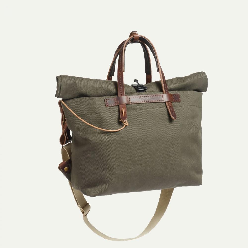 bleu de chauffe Sac Business Woody - Kaki - Sacoche pour ordinateur Homme - Sac à dos pour ordinateur portable Homme