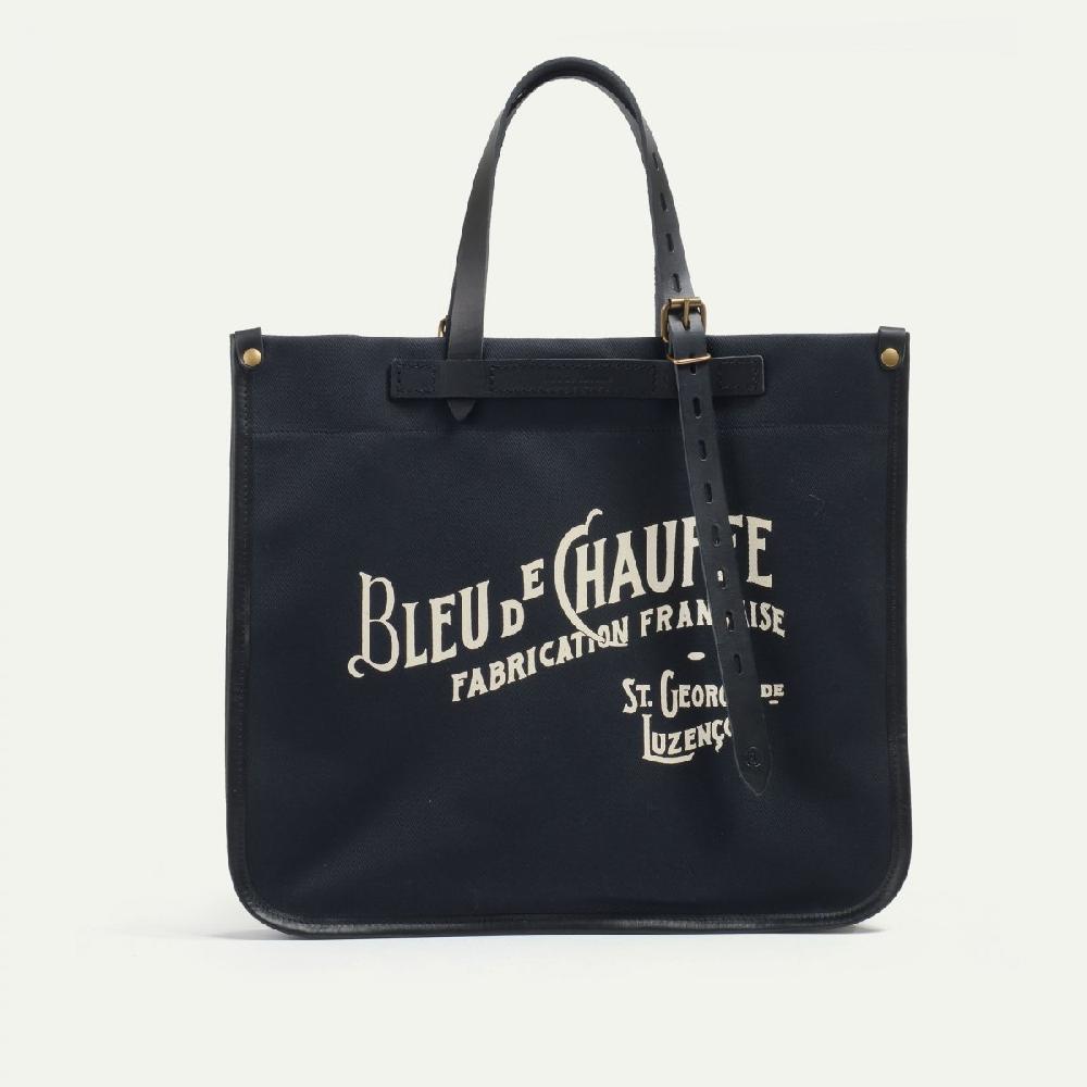 bleu de chauffe Sac Cabas Bazar - Noir - Grand cabas Bleu de Chauffe