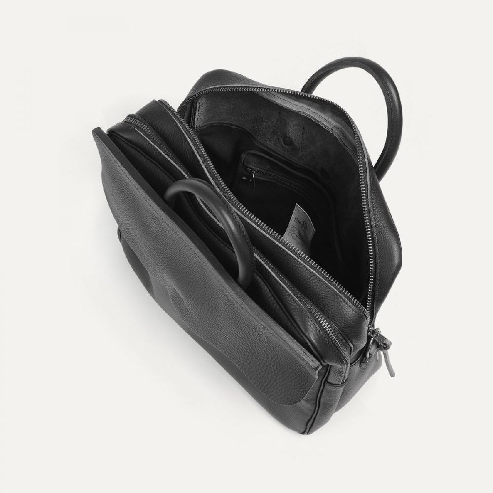 Bleu De Chauffe Sac Cuir Homme Made In France - Sac Business Porte Ordinateur ZEPPO Marron