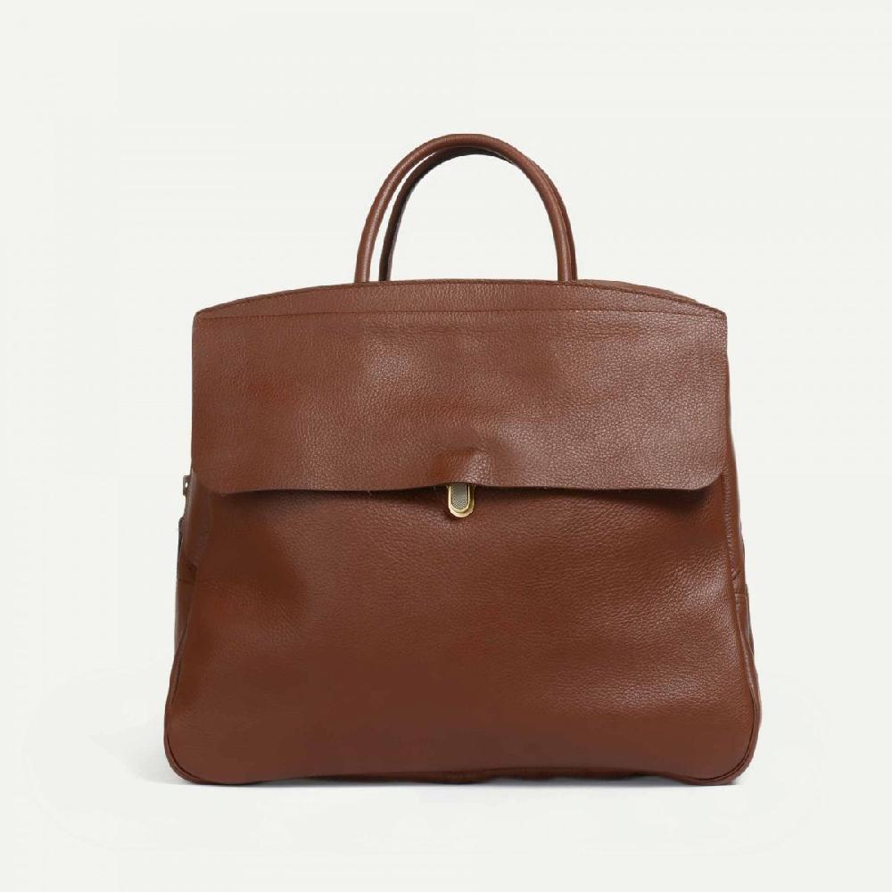 Bleu De Chauffe Sac De Voyage Cuir Zoom - Cuba Libre - Sac De Voyage Cuir Made In France