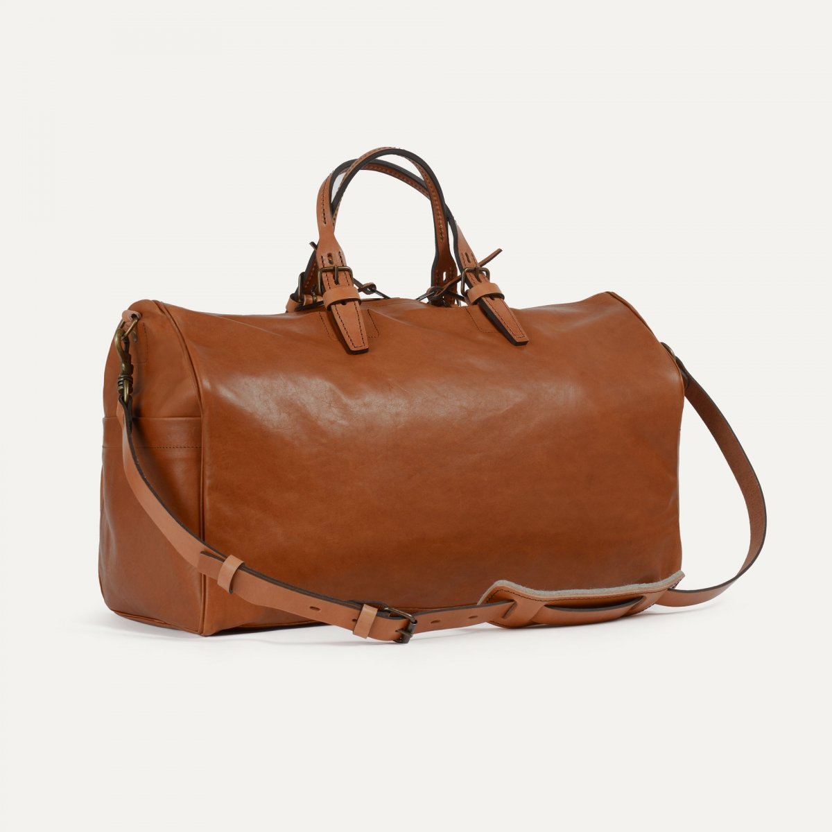 Bleu De Chauffe Sac De Voyage Hobo - Havane - Sac De Voyage Cuir