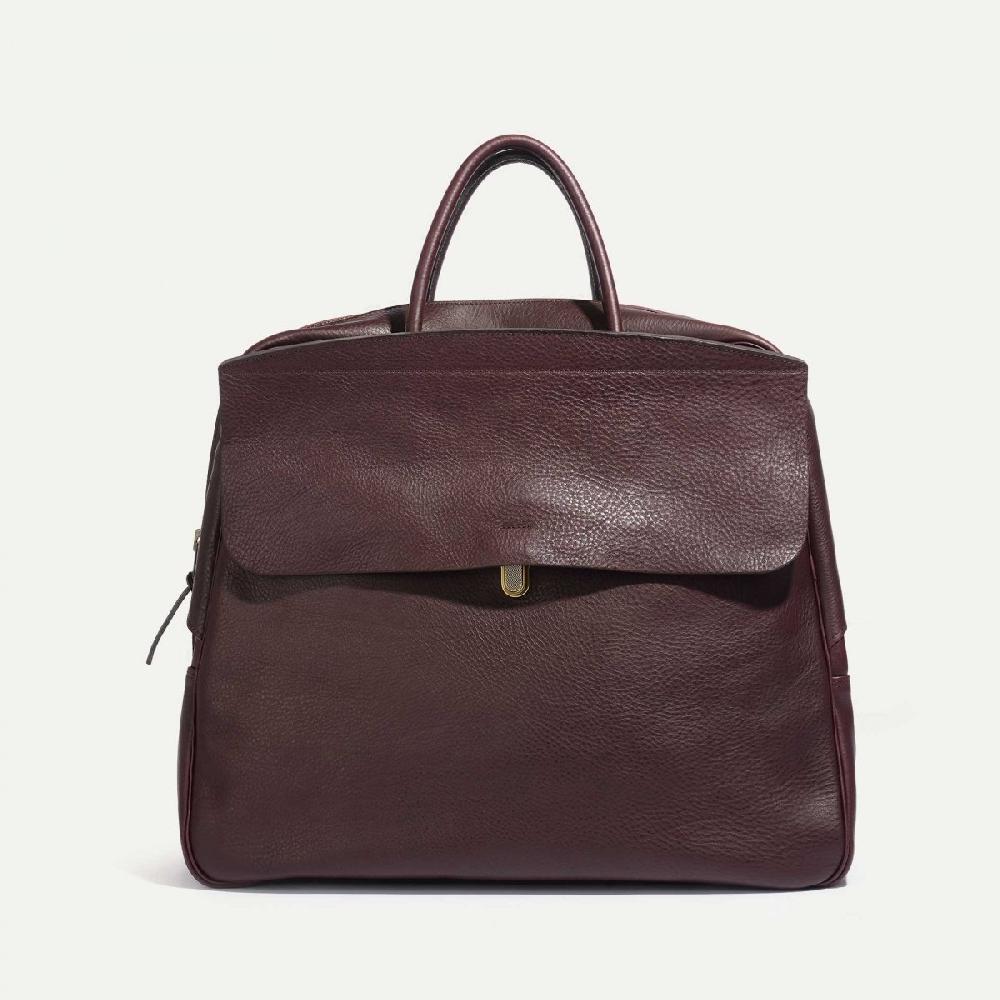 Bleu De Chauffe Sac De Voyage Zoom - Tourbe - Sac De Voyage Homme Made In France