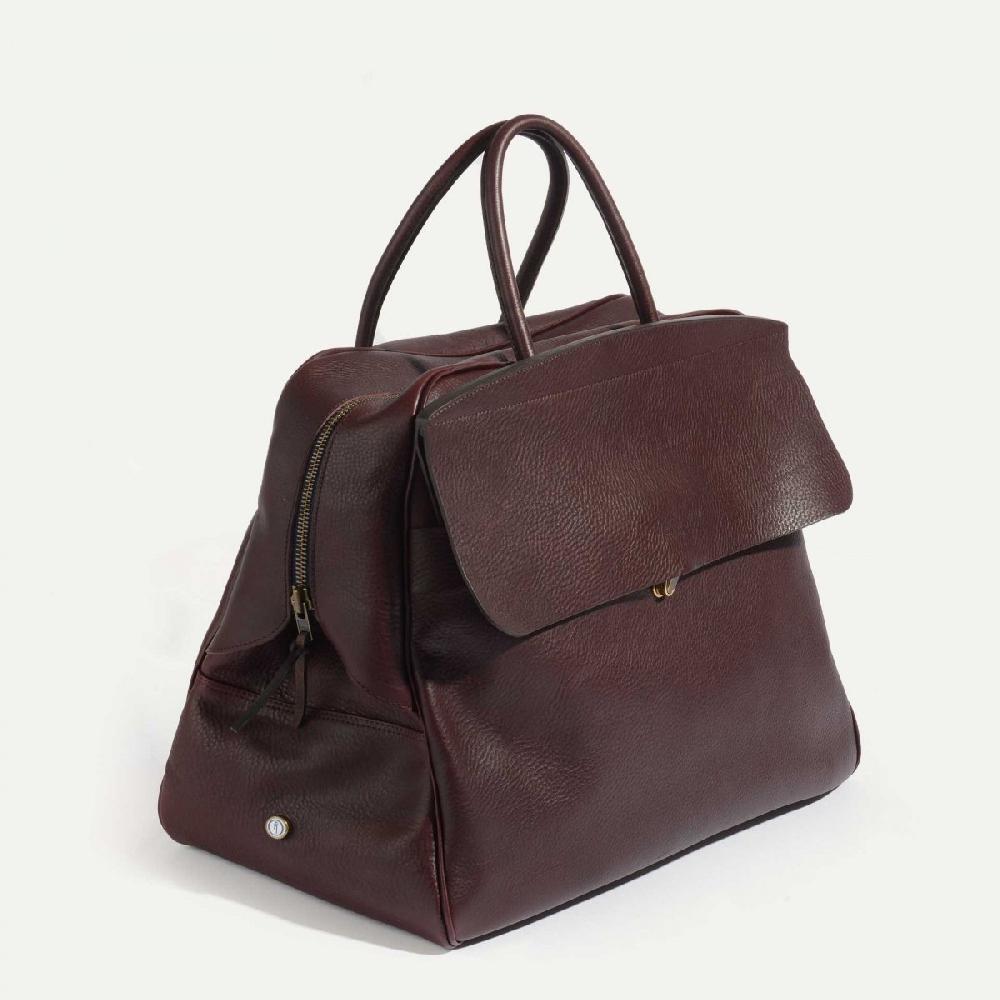 bleu de chauffe Sac de voyage Zoom - Tourbe - Sac de voyage Homme Made in France