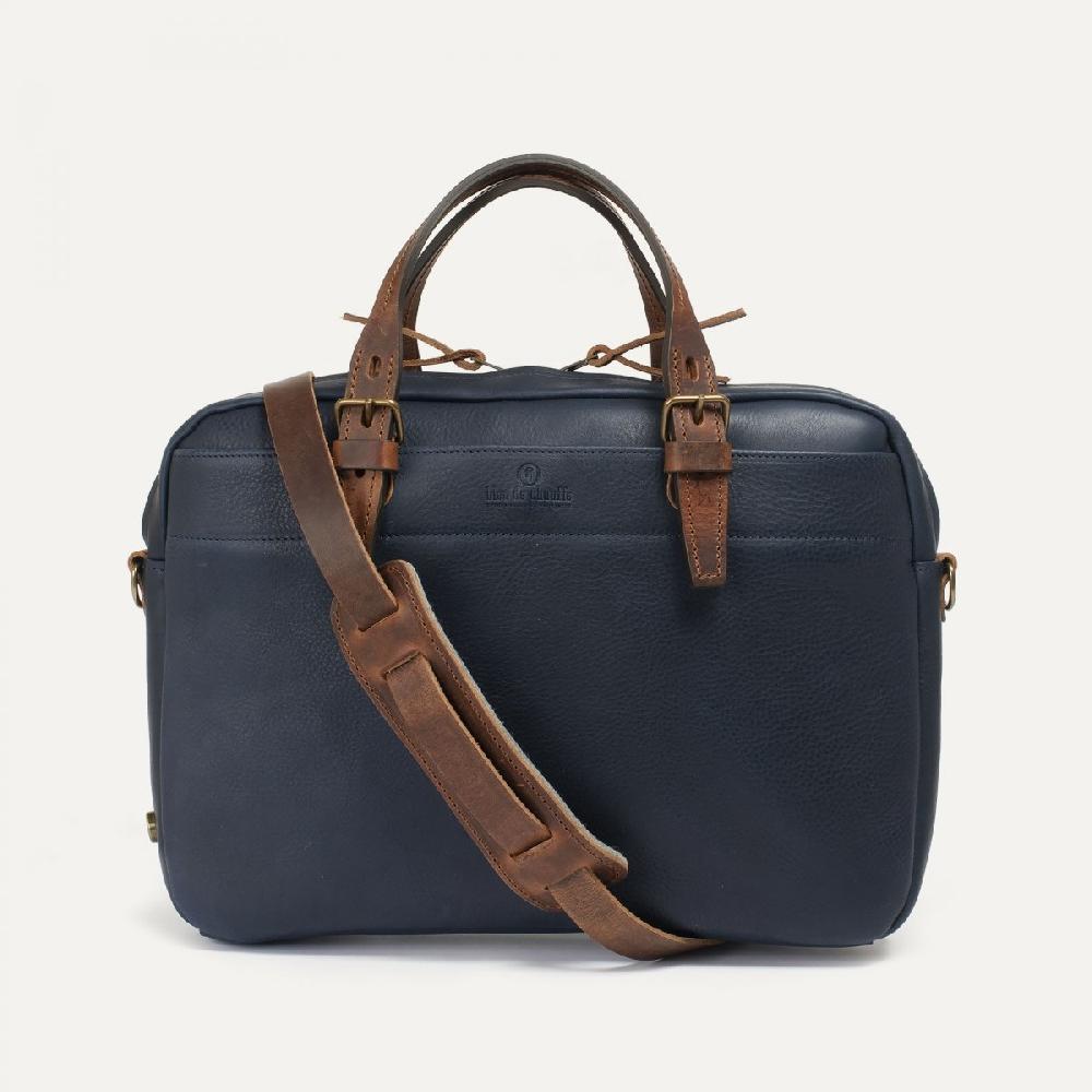 Bleu De Chauffe Sac Folder I Sac Porte Ordinateur Cuir Homme I Made In France