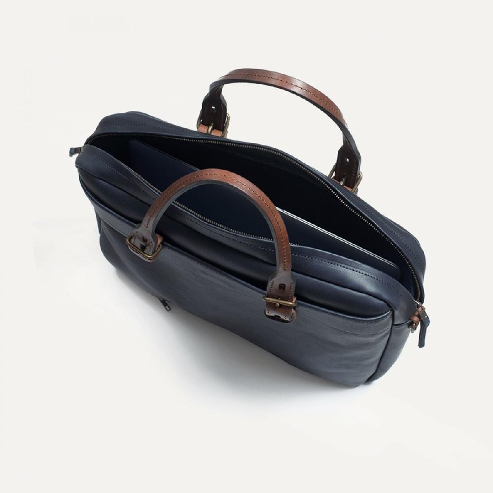 Bleu De Chauffe Sac Folder I Sac Porte Ordinateur Cuir Homme I Made In France