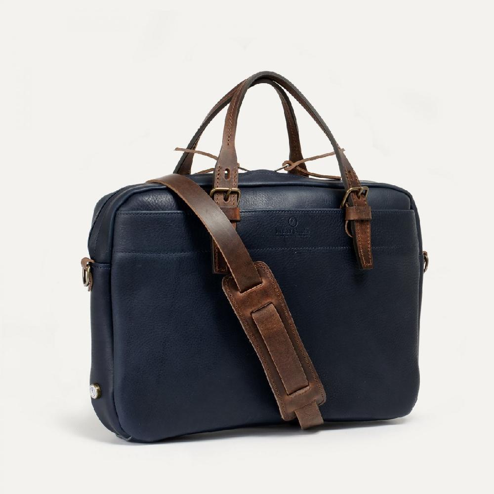 bleu de chauffe Sac Folder I Sac Porte ordinateur Cuir Homme I Made in France