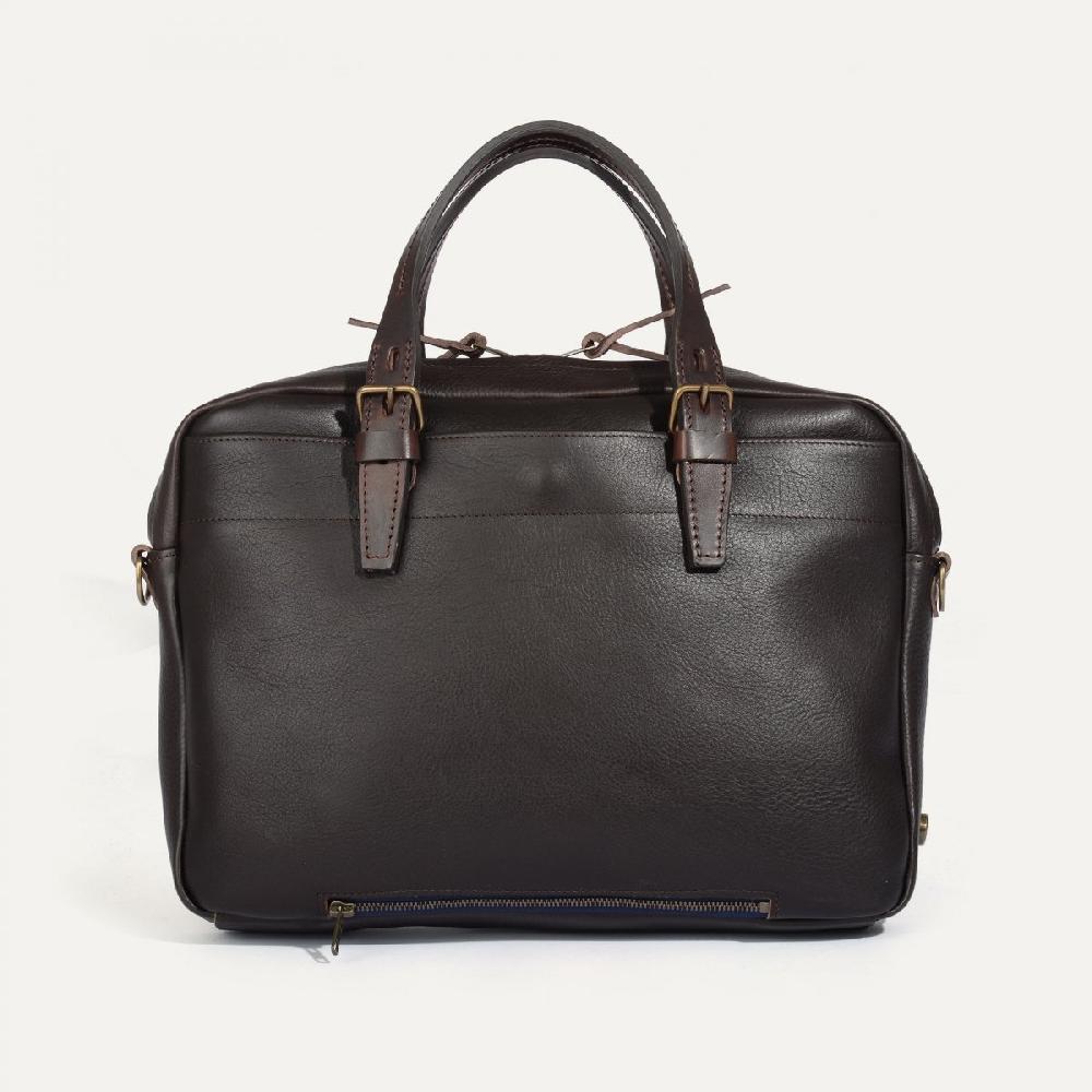 Bleu De Chauffe Sac Folder - Marron I Sac Porte Ordinateur Cuir Homme I Made In France