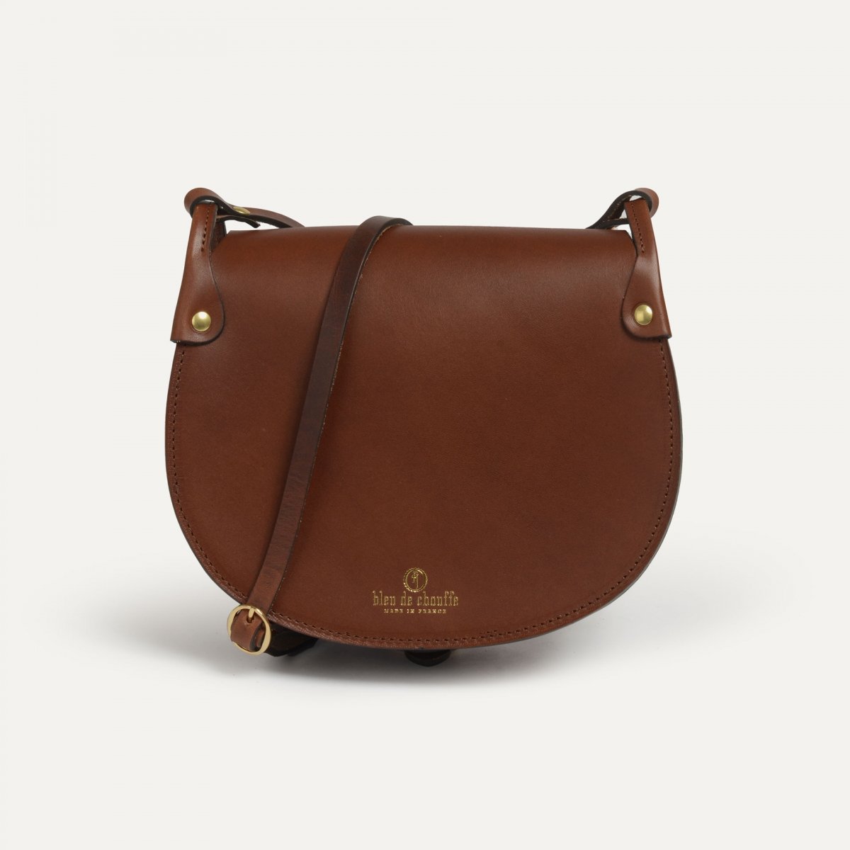 Bleu De Chauffe Sac Gibecière Diane L - Cuba Libre - Sac à Main Cuir Femme - Made In France