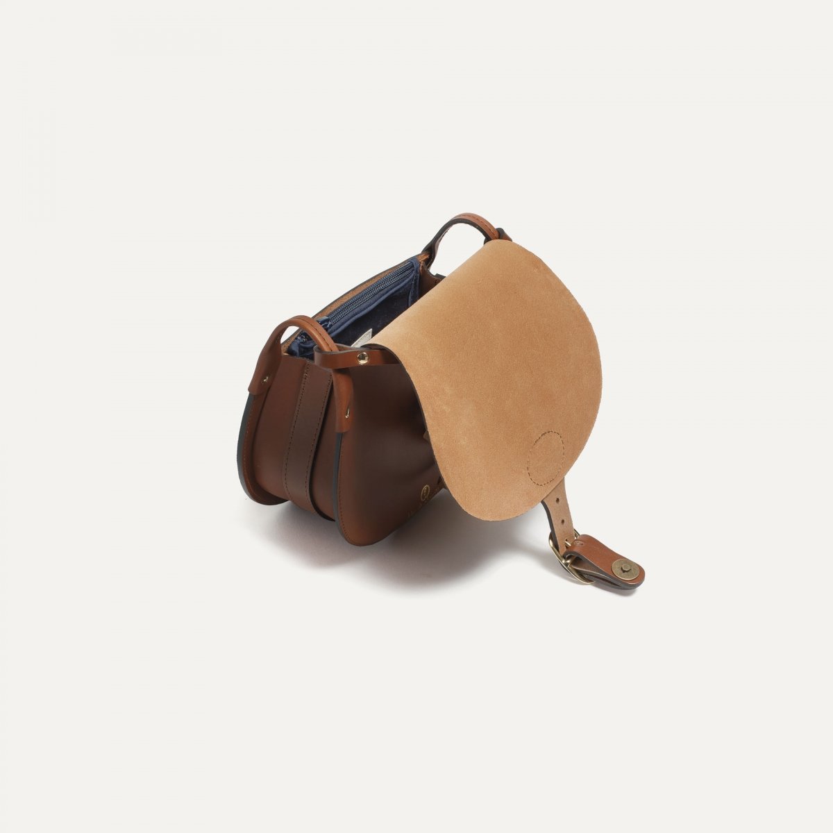 Bleu De Chauffe Sac Gibecière Diane M - Cuba Libre - Sac Créateur Femme Made In France