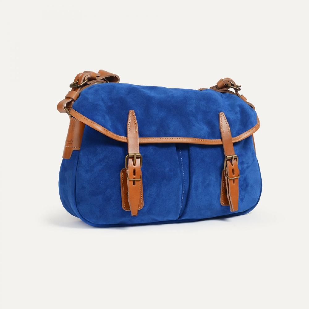Bleu De Chauffe Sac Musette Du Pêcheur - Bleu - Sac Besace Bandoulière Homme Femme Made In France