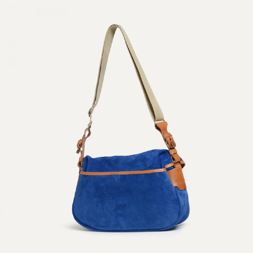 Bleu De Chauffe Sac Musette Du Pêcheur - Bleu - Sac Besace Bandoulière Homme Femme Made In France