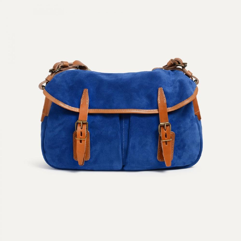 bleu de chauffe Sac Musette du Pêcheur - Bleu - Sac Besace Bandoulière Homme Femme Made in France