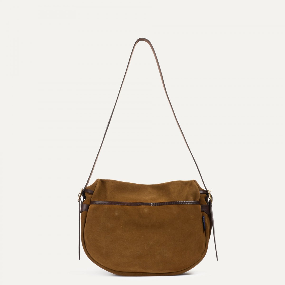 Bleu De Chauffe Sac Musette Du Pêcheur Demi Lune Margot - Tabac