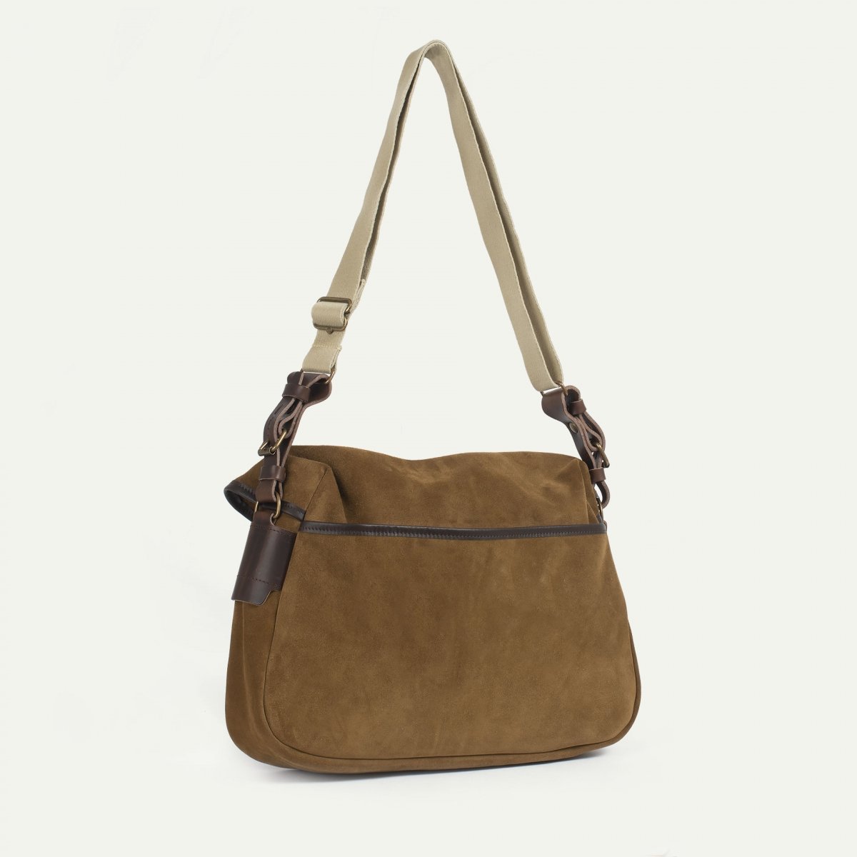 Bleu De Chauffe Sac Musette Du Pêcheur - Tabac - Sac Besace Fabriqué En France
