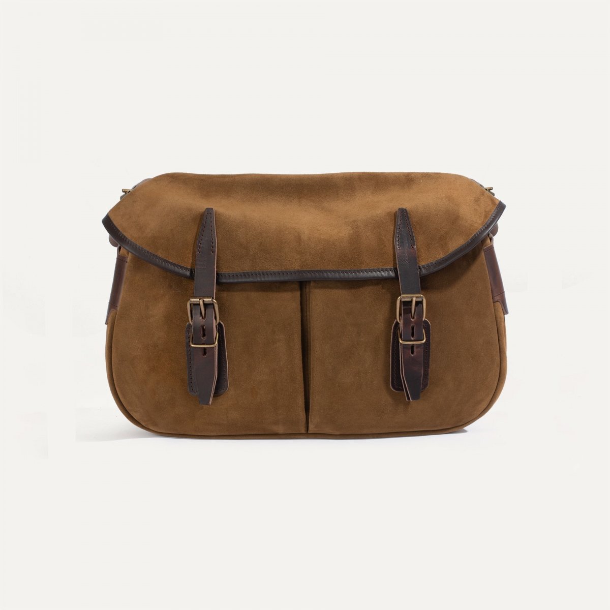 bleu de chauffe Sac Musette du Pêcheur - tabac - Sac besace porté bandoulière Homme Femme made in France