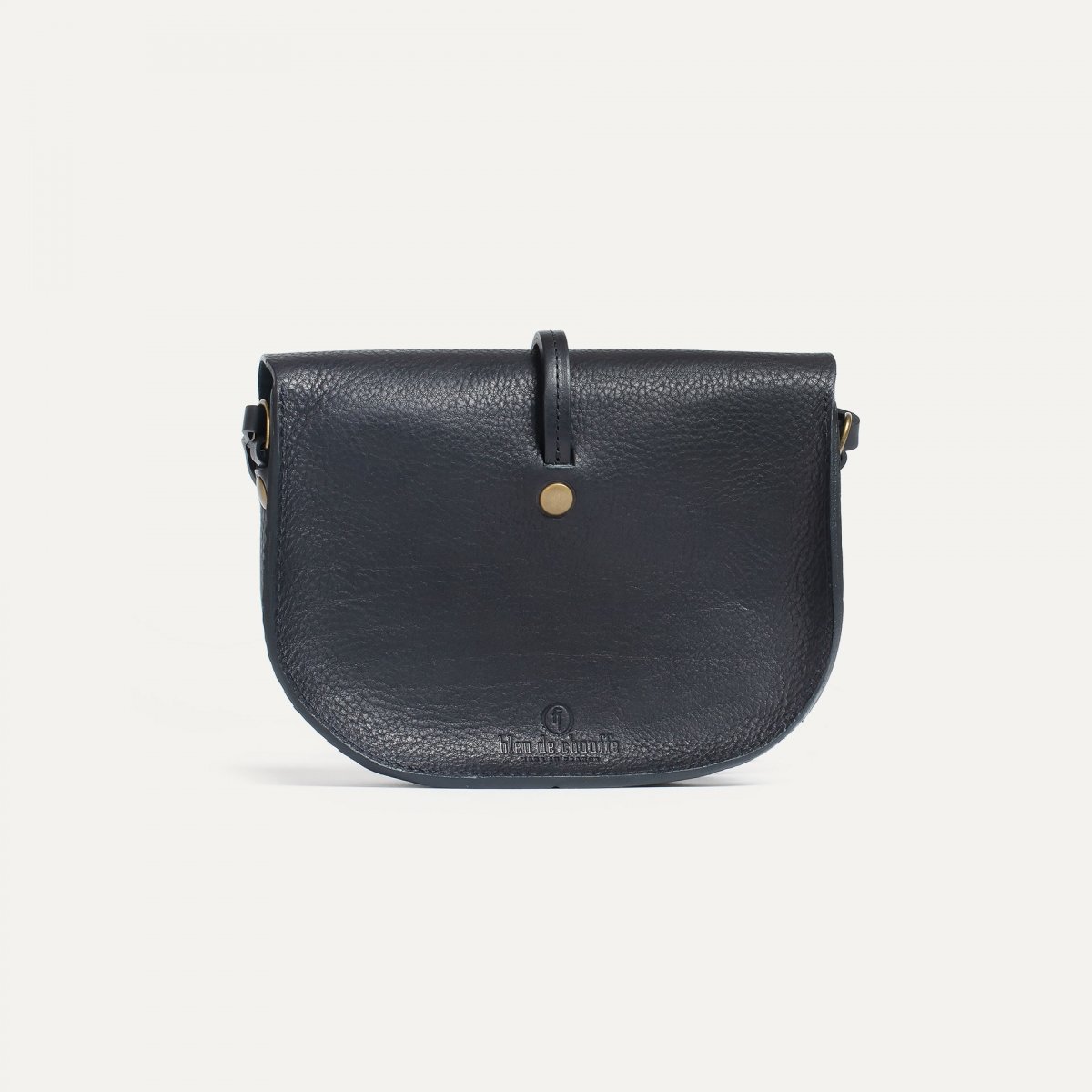 Bleu De Chauffe Sac Pochette Cuir Femme - Made In France