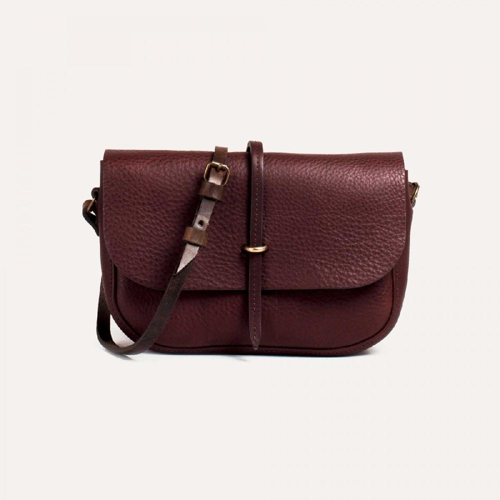 bleu de chauffe Sac Pochette Cuir Femme - Made in France - Sac bandoulière Bleu de Chauffe