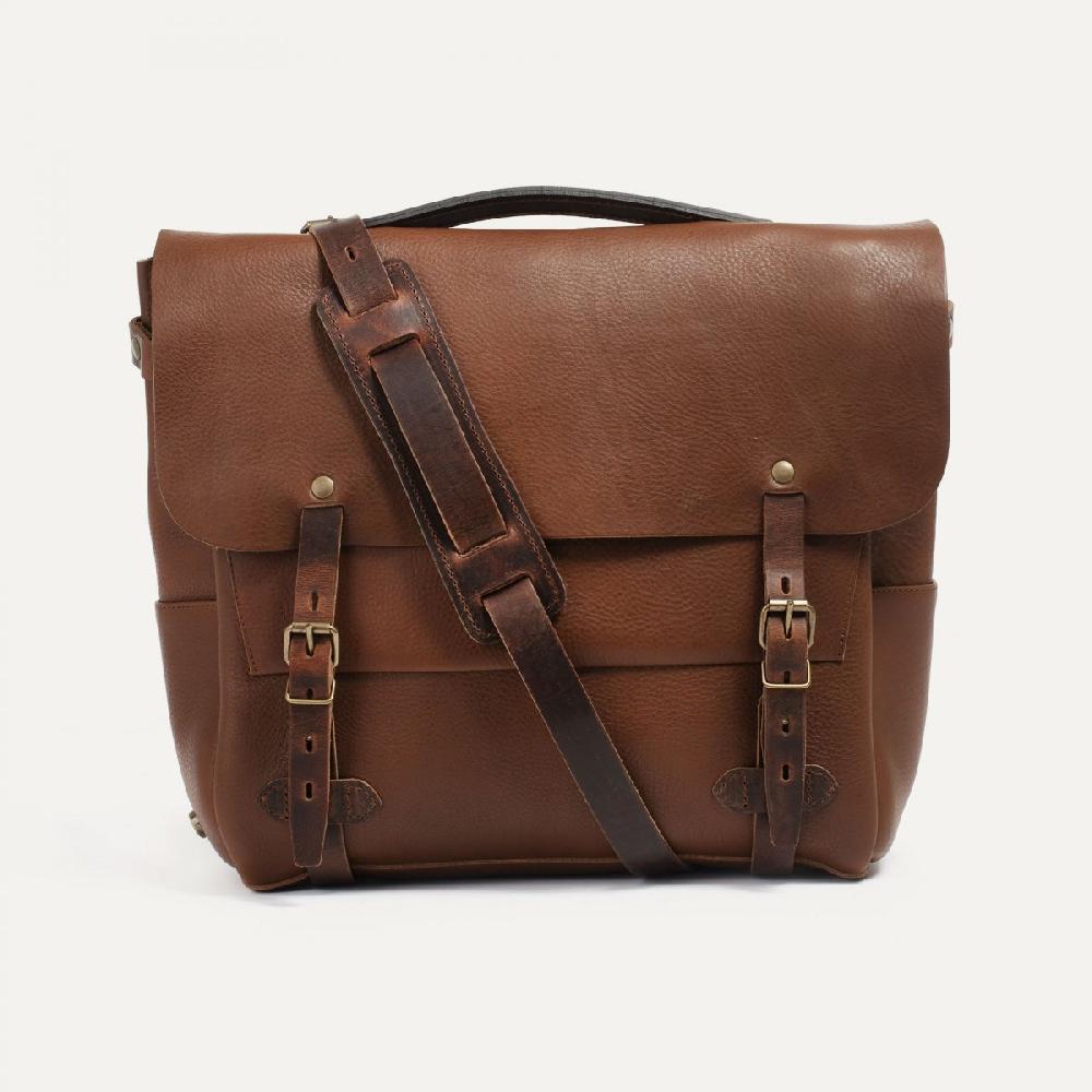 Bleu De Chauffe Sac Postier Eclair L - Cuba Libre - Sac Cartable - Sac à Dos - Fabriqué En France