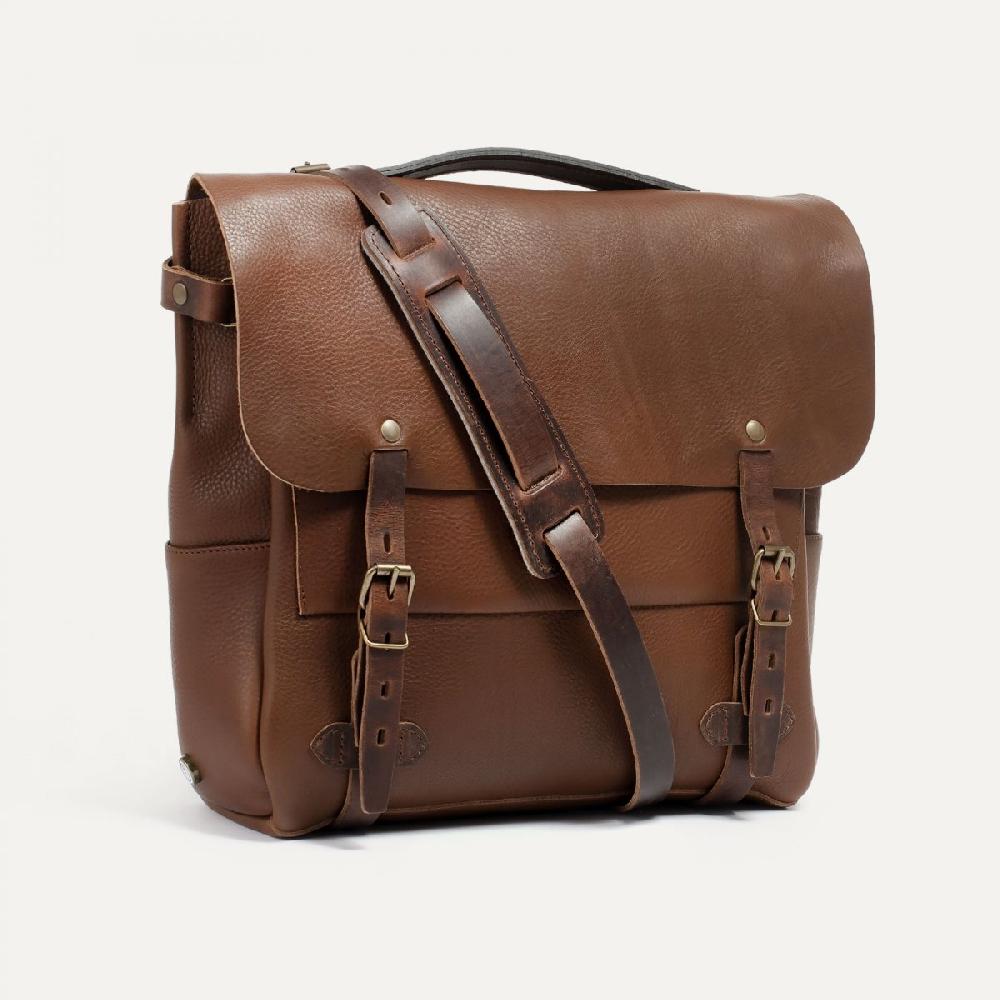 bleu de chauffe Sac Postier Eclair L - Cuba Libre - Sac cartable - sac à dos - Fabriqué en France