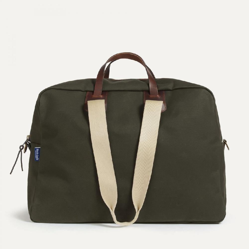 Bleu De Chauffe Sac Voyage Aviateur Missak - Kaki - Bleu De Chauffe