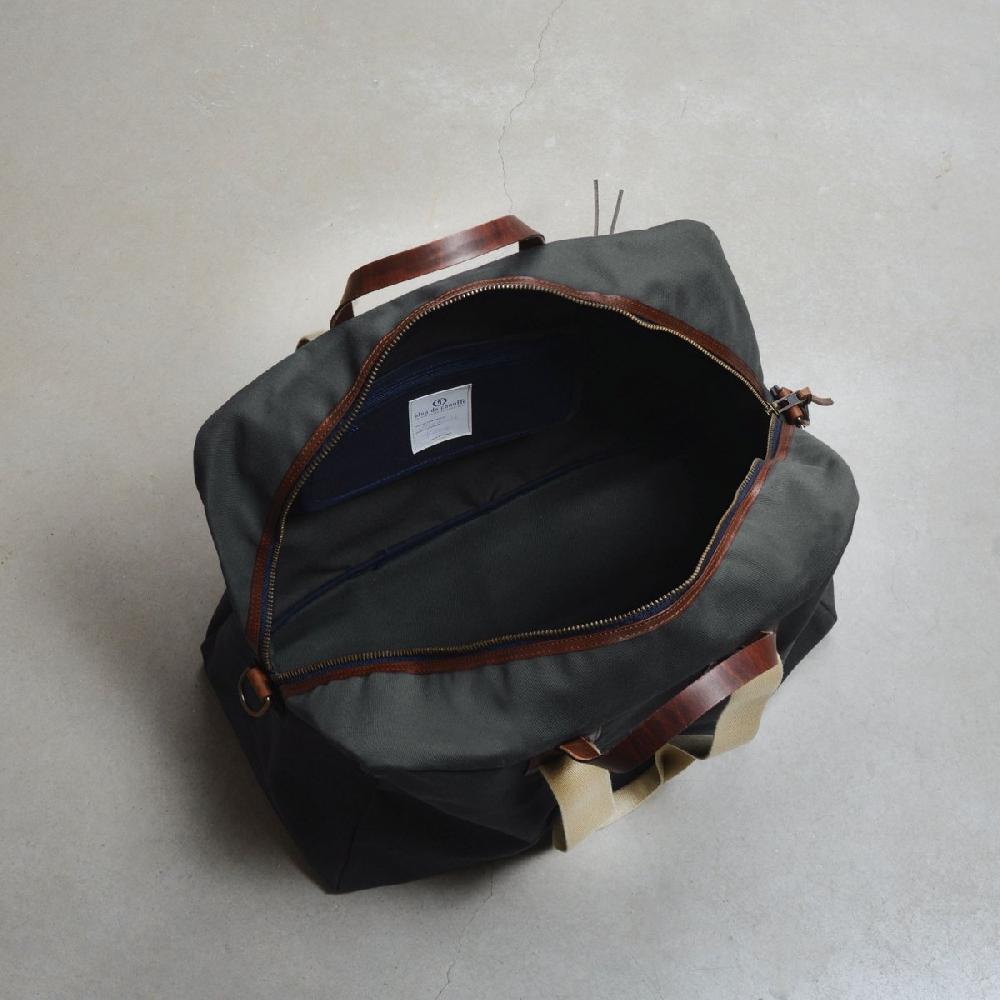 Bleu De Chauffe Sac Voyage Aviateur Missak - Kaki - Bleu De Chauffe