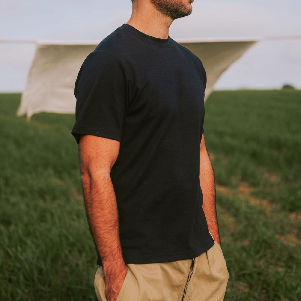 Bleu De Chauffe T Shirt Français - Bleu Marine - Bleu De Chauffe